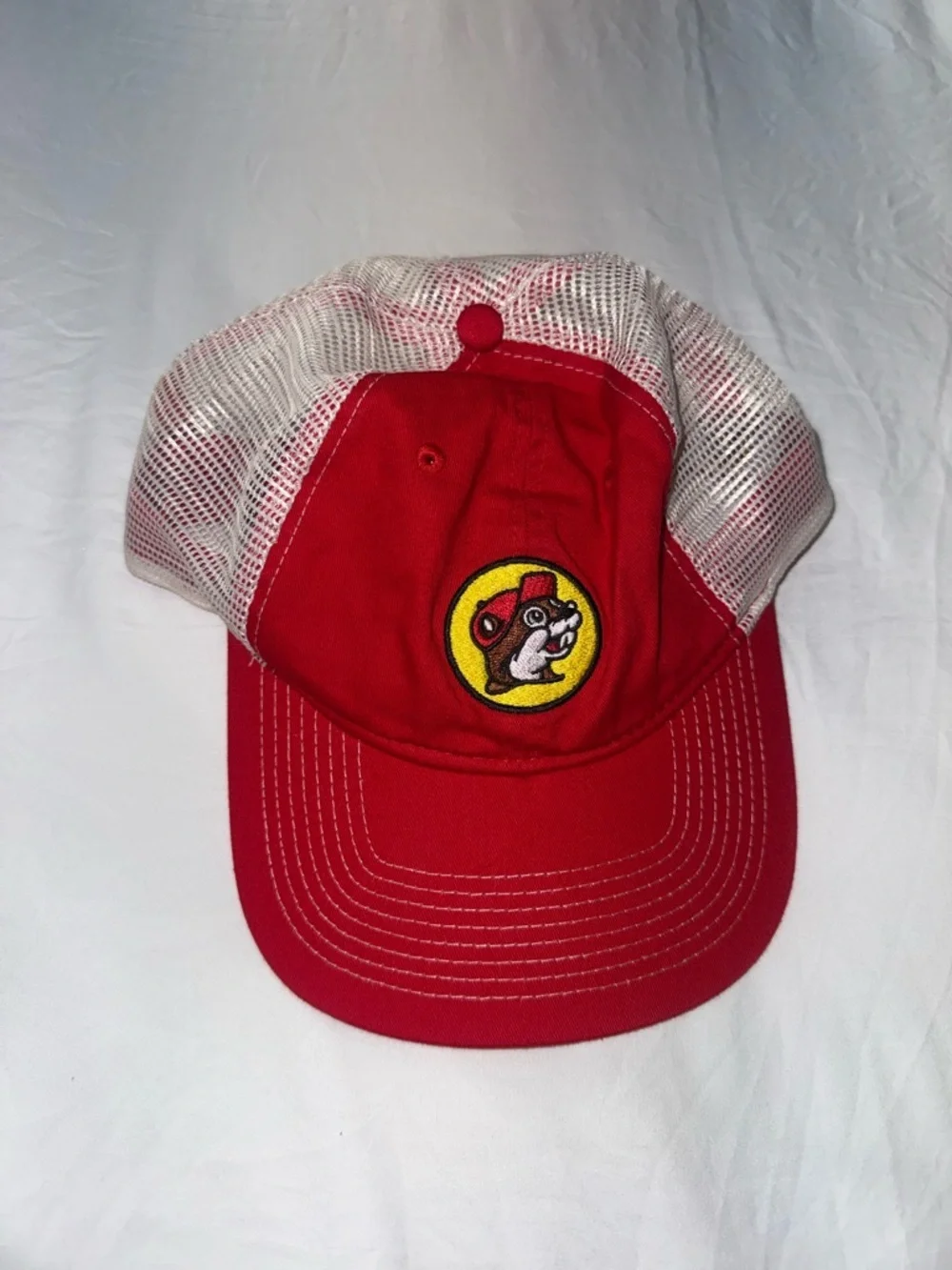 Buc-ee's Red Trucker Hat - Buc-ee's Logo Cap